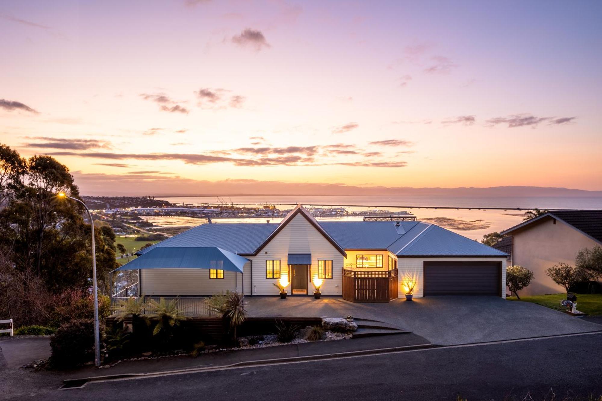 Twin Peaks Luxury Sea View Villa Nelson Exterior foto
